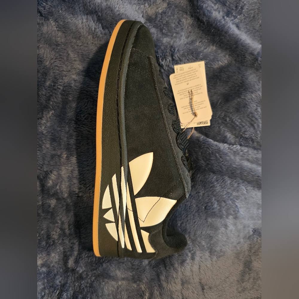 Black Suede Men’s Casual Sneaker with Gum Sole